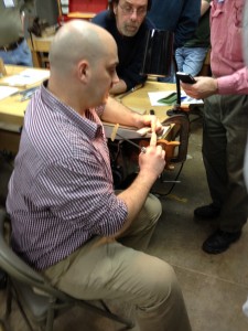 Matt Cianci CVSW saw sharpening class