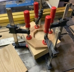 David Heim Segmented woodturnig assembly 800